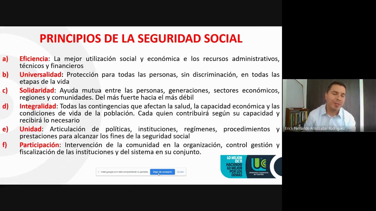 aspectos fundamentales de la seguridad social